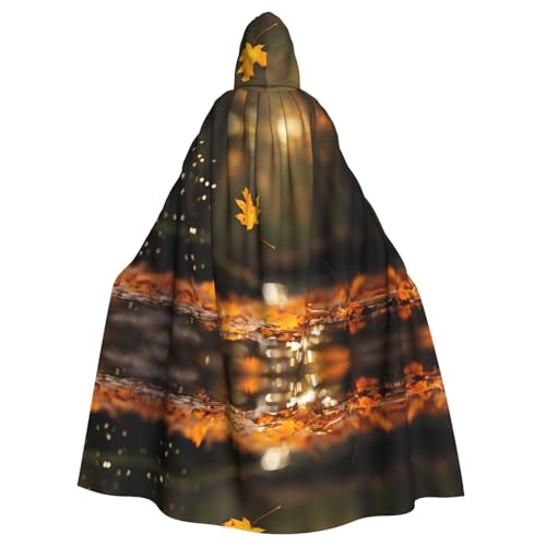 ERSDWRE Herbstbäume, Herbst-Druck, Halloween-Kapuzenumhang für Männer und Frauen, Kapuzenumhang für Mittelalter-Umhang, Kostüme, Cosplay ERSDWRE Herbstbäume, Herbst-Druck, Halloween-Kapuzenumhang für Männer und Frauen, Kapuzenumhang für Mittelalter-Umhang, Kostüme, Cosplay von ERSDWRE