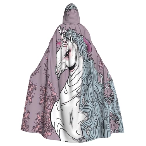 ERSDWRE Horrible Unicorn02 Halloween-Kapuzenumhang für Männer und Frauen, Kapuzenumhang für Mittelalter-Umhang, Kostüme, Cosplay ERSDWRE Horrible Unicorn02 Halloween-Kapuzenumhang für Männer und Frauen, Kapuzenumhang für Mittelalter-Umhang, Kostüme, Cosplay von ERSDWRE