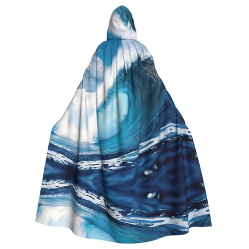 ERSDWRE Kapuzenumhang mit großer Meereswelle, HD-Druck, für Herren und Damen, Mittelalter-Umhang, Kostüme, Cosplay ERSDWRE Kapuzenumhang mit großer Meereswelle, HD-Druck, für Herren und Damen, Mittelalter-Umhang, Kostüme, Cosplay von ERSDWRE