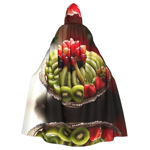 ERSDWRE Kiwi Wassermelonen-Druck, Halloween-Kapuzenumhang für Männer und Frauen, Kapuzenumhang für Mittelalter-Umhang, Kostüme, Cosplay ERSDWRE Kiwi Wassermelonen-Druck, Halloween-Kapuzenumhang für Männer und Frauen, Kapuzenumhang für Mittelalter-Umhang, Kostüme, Cosplay von ERSDWRE