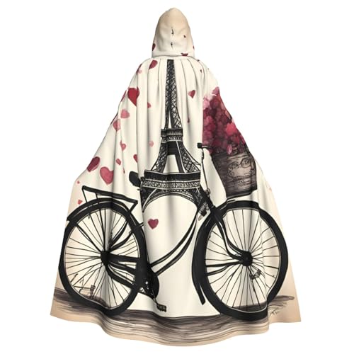 ERSDWRE Love Paris Turm Kaffee Wein Parfüm Fahrrad Herz Druck Halloween Kapuzenumhang für Männer Frauen Kapuzenumhang Robe für Mittelalter Umhang Kostüme Cosplay ERSDWRE Love Paris Turm Kaffee Wein Parfüm Fahrrad Herz Druck Halloween Kapuzenumhang für Männer Frauen Kapuzenumhang Robe für Mittelalter Umhang Kostüme Cosplay von ERSDWRE