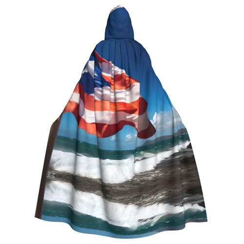 ERSDWRE Puerto Rico-Flaggen-Druck, Halloween-Kapuzenumhang für Männer und Frauen, Kapuzenumhang für Mittelalter-Umhang, Kostüme, Cosplay ERSDWRE Puerto Rico-Flaggen-Druck, Halloween-Kapuzenumhang für Männer und Frauen, Kapuzenumhang für Mittelalter-Umhang, Kostüme, Cosplay von ERSDWRE