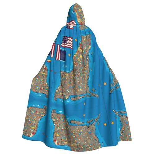 ERSDWRE Umhang mit abstrakter New Yorker Flagge 03, Halloween-Kapuzenumhang für Männer und Frauen, Kapuzenumhang für Mittelalter-Umhang, Kostüme, Cosplay ERSDWRE Umhang mit abstrakter New Yorker Flagge 03, Halloween-Kapuzenumhang für Männer und Frauen, Kapuzenumhang für Mittelalter-Umhang, Kostüme, Cosplay von ERSDWRE
