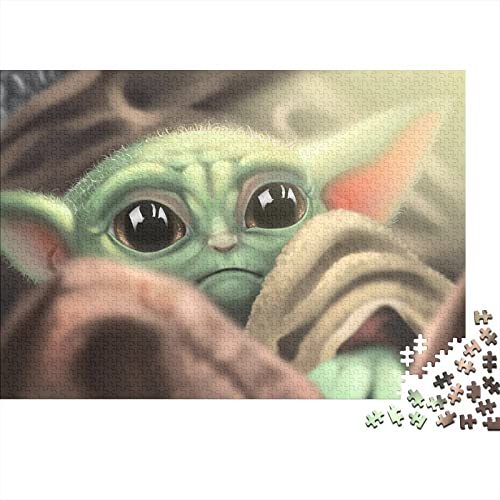 Master Yoda Puzzle Puzzles 1000 Stücke Für Puzzle Pädagogische Spiele Home Dekoration Puzzle 1000pcs (75x50cm) von ERYUE