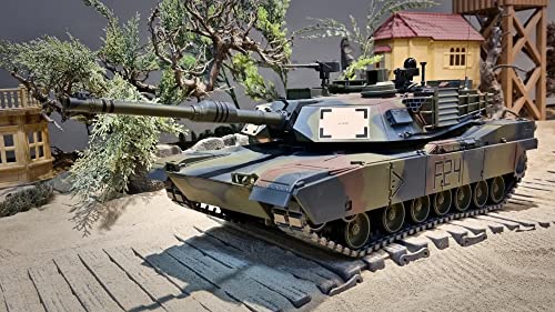 ES-TOYS Ferngesteuerter Panzer mit Schuss M1A2 Abrams Heng Long 1:16 mit Rauch&Sound + Stahlgetriebe + 2,4Ghz V7.0 - UPG-A ES-TOYS Ferngesteuerter Panzer mit Schuss M1A2 Abrams Heng Long 1:16 mit Rauch&Sound + Stahlgetriebe + 2,4Ghz V7.0 - UPG-A von ES-TOYS