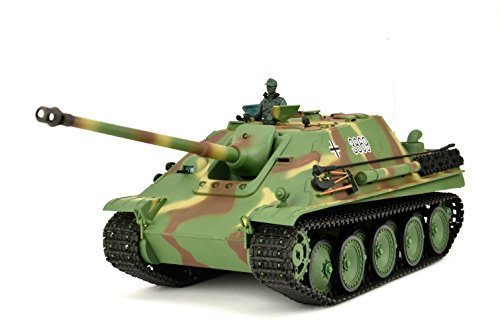 ES-TOYS RC Panzer ferngesteuert mit Schußfunktion Jagdpanther Heng Long 1:16 mit Rauch&Sound, Metallgetriebe aus Stahl und 2,4Ghz Fernsteuerung -V7.0 ES-TOYS RC Panzer ferngesteuert mit Schußfunktion Jagdpanther Heng Long 1:16 mit Rauch&Sound, Metallgetriebe aus Stahl und 2,4Ghz Fernsteuerung -V7.0 von ES-TOYS