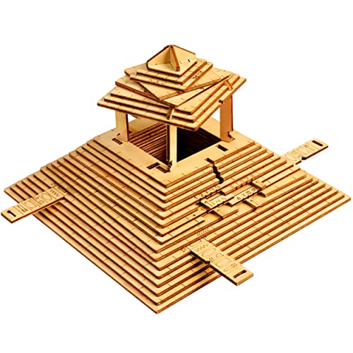 ESC WELT Quest Pyramide - Escape Room Spiel - Geschenke für Männer und Frauen - Holzpuzzle Erwachsene - 3D Puzzle Box Spiele aus Holz für Erwachsene - Geschenkbox Knobelspiel - Spiel Geschenke von ESC WELT