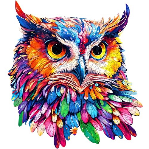 ESC WELT Holzpuzzle Eule 500 Teile - Anspruchsvolles Denkspiel für Kinder & Erwachsene - Umweltfreundliches & Unterhaltsames Lernspielzeug - Herausforderndes Spiel - Denkspiel aus Holz ESC WELT Holzpuzzle Eule 500 Teile - Anspruchsvolles Denkspiel für Kinder & Erwachsene - Umweltfreundliches & Unterhaltsames Lernspielzeug - Herausforderndes Spiel - Denkspiel aus Holz von ESC WELT