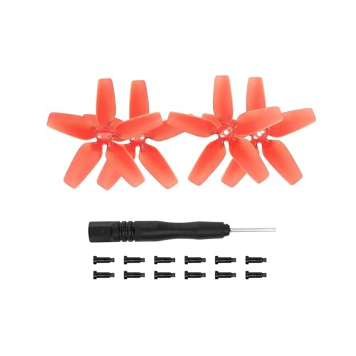 ESJAYING 4 Stück Propeller 2925S Klinge mit Schraubenzieher for D-JI Avata Drohnenzubehör (Size : Red) von ESJAYING