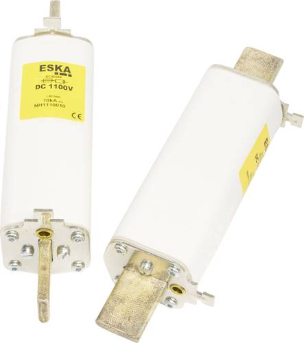 ESKA NH 1 DC 1100V 63A Schraubkontakt NH-Sicherung Sicherungsgröße = 1 63A 1100 V/DC 1St. von ESKA