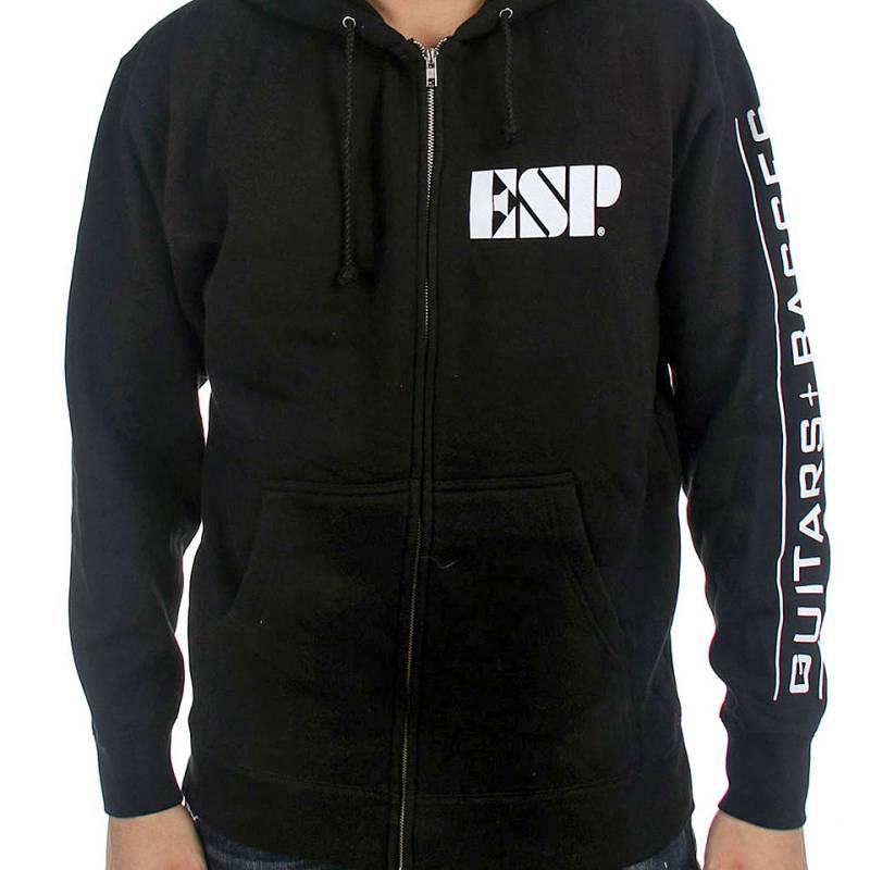 ESP Logo Zip Hoodie BLK 3XL ESP Hood Zip von ESP