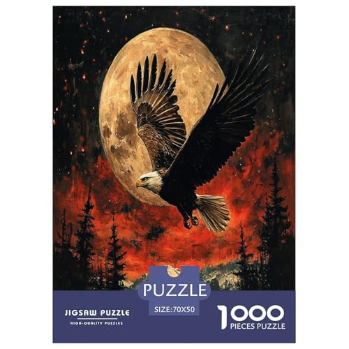 Adler Puzzles 1000 Teile Schwer Puzzle Spielzeug Lernspiel Impossible Herausforderungsspielzeug Für Erwachsene Und Kinder Ab 14 Jahren 70x50cm/1000pcs Adler Puzzles 1000 Teile Schwer Puzzle Spielzeug Lernspiel Impossible Herausforderungsspielzeug Für Erwachsene Und Kinder Ab 14 Jahren 70x50cm/1000pcs von ESPLJQRYX