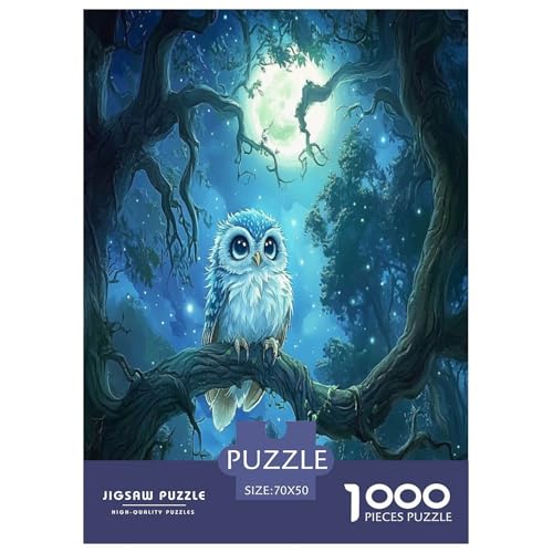 Eule Puzzle 1000 Teile Schwer Puzzle Spielzeug Pädagogisches Spiel Impossible Herausforderungsspielzeug Für Erwachsene Und Kinder Ab 12 Jahren 70x50cm/1000pcs Eule Puzzle 1000 Teile Schwer Puzzle Spielzeug Pädagogisches Spiel Impossible Herausforderungsspielzeug Für Erwachsene Und Kinder Ab 12 Jahren 70x50cm/1000pcs von ESPLJQRYX