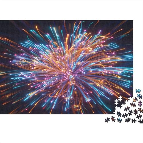 Feuerwerk 1000 Teile,Impossible Puzzle,GesKükenlichkeitsspiel Für Die Ganze Familie, Erwachsenen Puzzlespiel Puzzel 1000pcs (75x50cm) von ESPLJQRYX