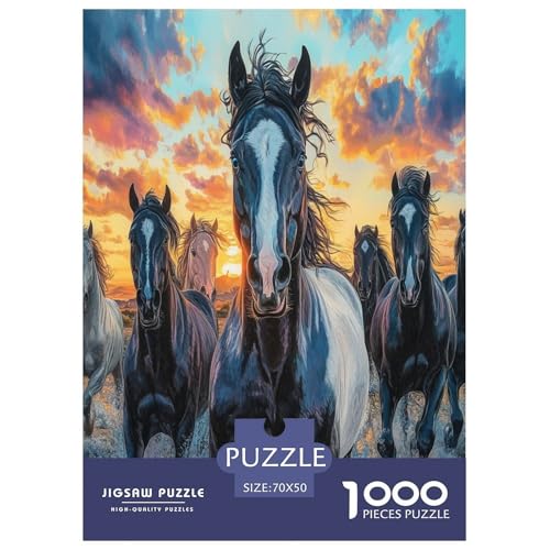 Fine Pferd Puzzles 1000 Teile Schwer Puzzle Spielzeug Lernspiel Impossible Herausforderungsspielzeug Für Erwachsene Und Kinder in Bewährter 70x50cm/1000pcs Fine Pferd Puzzles 1000 Teile Schwer Puzzle Spielzeug Lernspiel Impossible Herausforderungsspielzeug Für Erwachsene Und Kinder in Bewährter 70x50cm/1000pcs von ESPLJQRYX