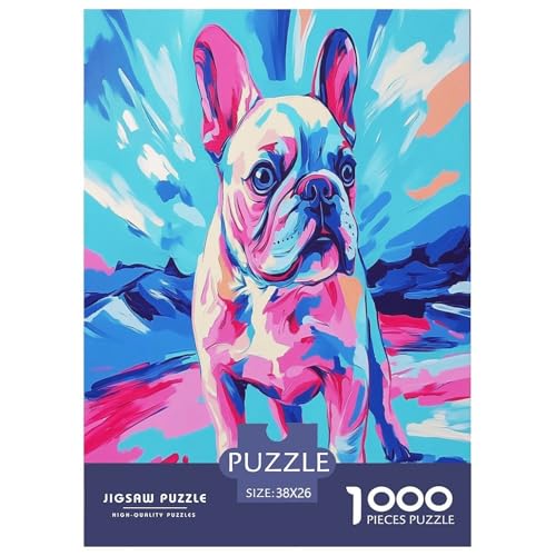 Französischer Bullhund Puzzles 1000 Teile Schwer Puzzle Spielzeug Lernspiel Impossible Herausforderungsspielzeug Für Erwachsene Und Kinder in Bewährter 38x26cm/1000pcs Französischer Bullhund Puzzles 1000 Teile Schwer Puzzle Spielzeug Lernspiel Impossible Herausforderungsspielzeug Für Erwachsene Und Kinder in Bewährter 38x26cm/1000pcs von ESPLJQRYX