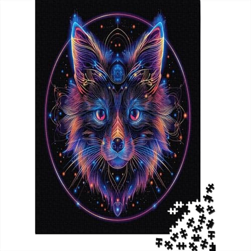 Fuchs Puzzle 1000 Teile Erwachsene, Puzzlespiel Jigsaw Puzzles Erwachsenen Puzzlespiel Puzzel 1000pcs (75x50cm) von ESPLJQRYX