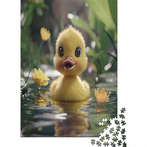 Gelbe Ente Puzzlespiel 1000 Teile Für Erwachsene, Einzigartige Kunstwerke Und Vorlage - Geburtstagsgeschenk - Spaßige Puzzles Mit Überraschung Von Puzzle in A Bag Puzzel 1000pcs (75x50cm) von ESPLJQRYX