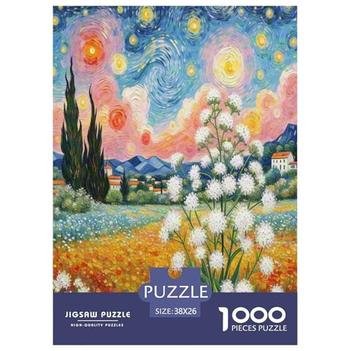 Gypsophila Puzzles 1000 Teile Schwer Puzzle Spielzeug Pädagogisches Spiel Impossible Herausforderungsspielzeug Für Erwachsene Und Kinder Ab 12 Jahren 38x26cm/1000pcs Gypsophila Puzzles 1000 Teile Schwer Puzzle Spielzeug Pädagogisches Spiel Impossible Herausforderungsspielzeug Für Erwachsene Und Kinder Ab 12 Jahren 38x26cm/1000pcs von ESPLJQRYX