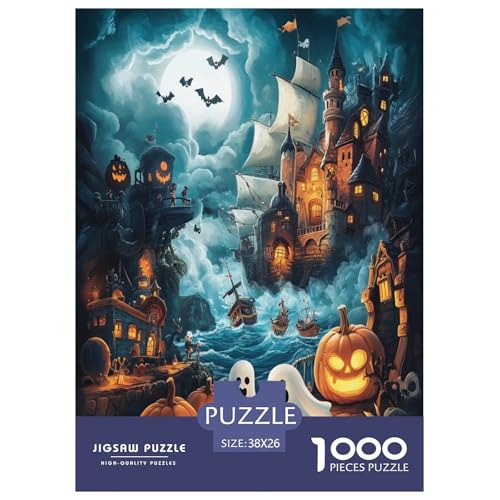 Halloween Dorf Puzzle 1000 Teile Schwer Puzzle Spielzeug Pädagogisches Spiel Impossible Herausforderung Spielzeug Für Erwachsene Und Kinder in Bewährter 38x26cm/1000pcs Halloween Dorf Puzzle 1000 Teile Schwer Puzzle Spielzeug Pädagogisches Spiel Impossible Herausforderung Spielzeug Für Erwachsene Und Kinder in Bewährter 38x26cm/1000pcs von ESPLJQRYX