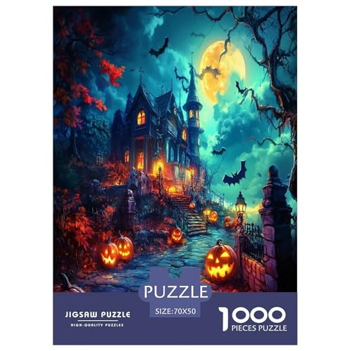 Halloween Dorf Puzzle 1000-teilige Schwer Puzzle Spielzeug Lernspiel Impossible Herausforderung Spielzeug Für Erwachsene Kinder 70x50cm/1000pcs Halloween Dorf Puzzle 1000-teilige Schwer Puzzle Spielzeug Lernspiel Impossible Herausforderung Spielzeug Für Erwachsene Kinder 70x50cm/1000pcs von ESPLJQRYX