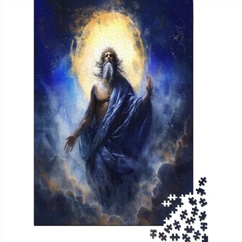 Jesus Puzzle 1000 Teile - Puzzle Für Erwachsene, Puzzle, Puzzlespiel Erwachsenen Puzzlespiel Puzzel 1000pcs (75x50cm) von ESPLJQRYX