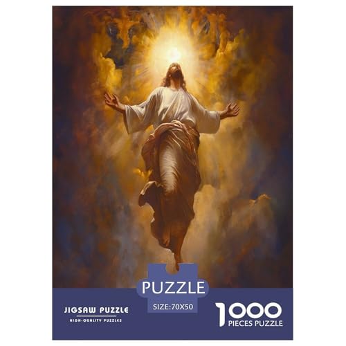 Jesus Puzzle 1000-teilige Schwer Puzzle Spielzeug Lernspiel Impossible Herausforderungsspielzeug Für Erwachsene Und Kinder Ab 12 Jahren 70x50cm/1000pcs Jesus Puzzle 1000-teilige Schwer Puzzle Spielzeug Lernspiel Impossible Herausforderungsspielzeug Für Erwachsene Und Kinder Ab 12 Jahren 70x50cm/1000pcs von ESPLJQRYX