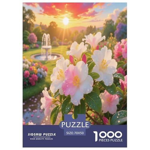 Kamellien Blume Puzzle 1000 Teile Schwer Puzzle Spielzeug Pädagogisches Spiel Impossible Herausforderungsspielzeug Für Erwachsene Und Kinder in Bewährter 70x50cm/1000pcs Kamellien Blume Puzzle 1000 Teile Schwer Puzzle Spielzeug Pädagogisches Spiel Impossible Herausforderungsspielzeug Für Erwachsene Und Kinder in Bewährter 70x50cm/1000pcs von ESPLJQRYX