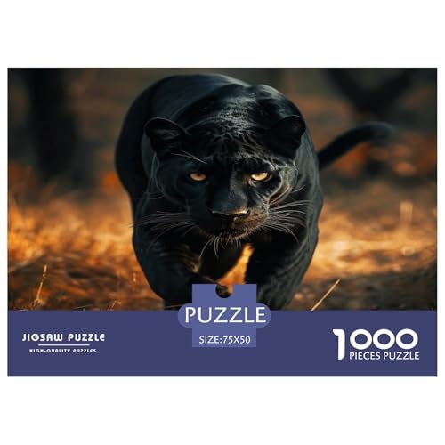 Leopard Puzzle 1000 Teile Puzzle Für Erwachsene Und Kinder Ab 14 Jahren Puzzel 1000pcs (75x50cm) von ESPLJQRYX