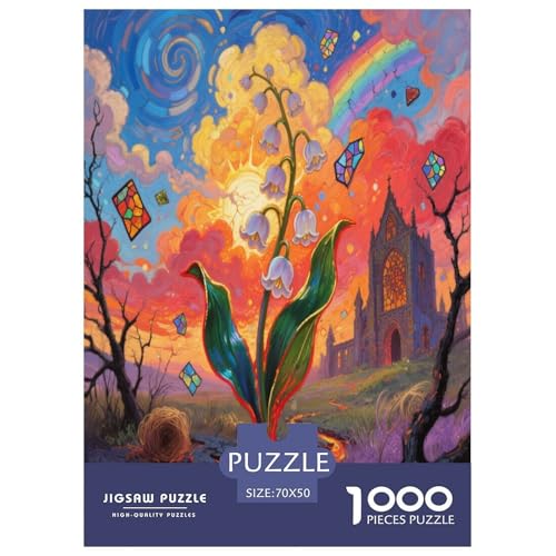 Lilie des Tals Puzzle 1000-teilige Schwer Puzzle Spielzeug Lernspiel Impossible Herausforderungsspielzeug Für Erwachsene Und Kinder Ab 12 Jahren 70x50cm/1000pcs Lilie des Tals Puzzle 1000-teilige Schwer Puzzle Spielzeug Lernspiel Impossible Herausforderungsspielzeug Für Erwachsene Und Kinder Ab 12 Jahren 70x50cm/1000pcs von ESPLJQRYX
