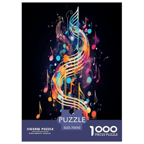 Musiknotiz Puzzles 1000 Teile Schwer Puzzle Spielzeug Lernspiel Impossible Herausforderungsspielzeug Für Erwachsene Und Kinder Ab 12 Jahren 70x50cm/1000pcs Musiknotiz Puzzles 1000 Teile Schwer Puzzle Spielzeug Lernspiel Impossible Herausforderungsspielzeug Für Erwachsene Und Kinder Ab 12 Jahren 70x50cm/1000pcs von ESPLJQRYX