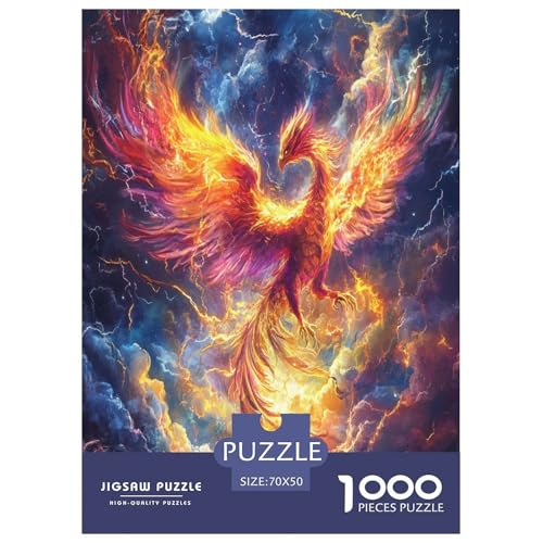 Phoenix Puzzle 1000 Teile Schwer Puzzle Spielzeug Pädagogisches Spiel Impossible Herausforderung Spielzeug Für Erwachsene Kinder 70x50cm/1000pcs Phoenix Puzzle 1000 Teile Schwer Puzzle Spielzeug Pädagogisches Spiel Impossible Herausforderung Spielzeug Für Erwachsene Kinder 70x50cm/1000pcs von ESPLJQRYX