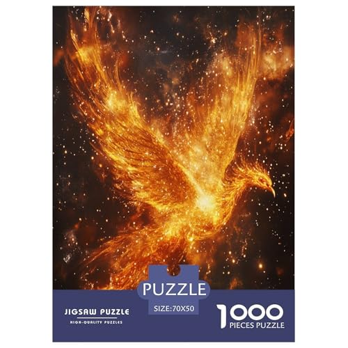 Phoenix Puzzle 1000-teilige Schwer Puzzle Spielzeug Lernspiel Impossible Herausforderungsspielzeug Für Erwachsene Und Kinder Ab 14 Jahren 70x50cm/1000pcs Phoenix Puzzle 1000-teilige Schwer Puzzle Spielzeug Lernspiel Impossible Herausforderungsspielzeug Für Erwachsene Und Kinder Ab 14 Jahren 70x50cm/1000pcs von ESPLJQRYX