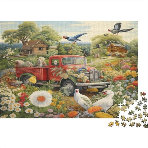 Ranches Puzzle 1000 Teile Erwachsener Kniffel Spaß Für Die Ganze Familie - Abwechslungsreiche 1000 Puzzleteilige Motive Puzzlespiel Erwachsene, Puzzel 1000pcs (75x50cm) von ESPLJQRYX