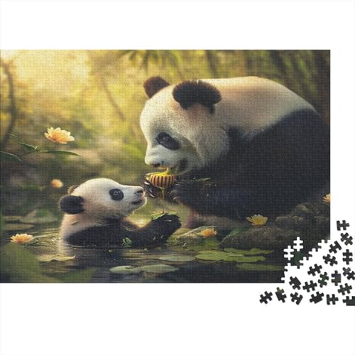 Riesenpanda Puzzle 1000 Teile Erwachsene Puzzles Für Erwachsene Klassische Puzzles 1000 Teile Erwachsene Puzzlespiel Schwer Pädagogisches Spielzeug Erwachsene Kinder Puzzel 1000pcs (75x50cm) von ESPLJQRYX