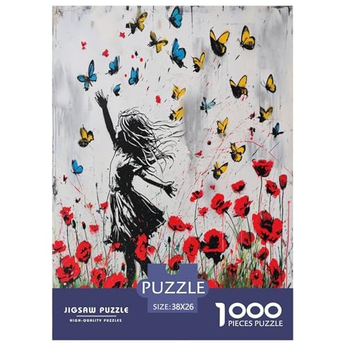 Schmetterling Puzzle 1000-teilige Schwer Puzzle Spielzeug Lernspiel Impossible Herausforderungsspielzeug Für Erwachsene Und Kinder in Bewährter 38x26cm/1000pcs Schmetterling Puzzle 1000-teilige Schwer Puzzle Spielzeug Lernspiel Impossible Herausforderungsspielzeug Für Erwachsene Und Kinder in Bewährter 38x26cm/1000pcs von ESPLJQRYX