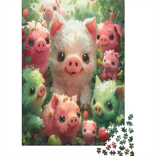 Schweinlet Puzzle 1000 Teile - Puzzle Für Erwachsene, Puzzle, Puzzlespiel Erwachsenen Puzzlespiel Puzzel 1000pcs (75x50cm) von ESPLJQRYX