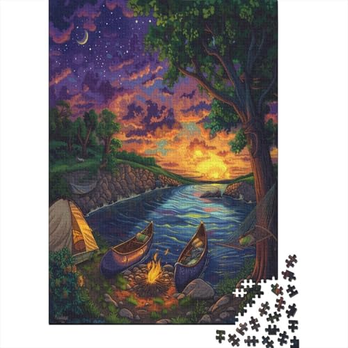 Segelboots Puzzlespiel 1000 Teile Puzzle Für Erwachsene Und Kinder Ab 14 Jahren, Puzzle-Motiv Erwachsenen Puzzlespiel Puzzel 1000pcs (75x50cm) von ESPLJQRYX