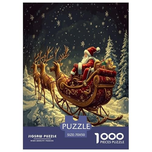 Weihnachtsmann Puzzles 1000 Teile Schwer Puzzle Spielzeug Pädagogisches Spiel Impossible Herausforderung Spielzeug Für Erwachsene Kinder 70x50cm/1000pcs Weihnachtsmann Puzzles 1000 Teile Schwer Puzzle Spielzeug Pädagogisches Spiel Impossible Herausforderung Spielzeug Für Erwachsene Kinder 70x50cm/1000pcs von ESPLJQRYX