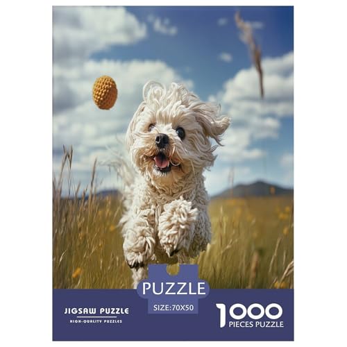 West Highland Weißer Terrier Puzzles 1000 Teile Schwer Puzzle Spielzeug Pädagogisches Spiel Impossible Herausforderungsspielzeug Für Erwachsene Und Kinder Ab 14 Jahren 70x50cm/1000pcs West Highland Weißer Terrier Puzzles 1000 Teile Schwer Puzzle Spielzeug Pädagogisches Spiel Impossible Herausforderungsspielzeug Für Erwachsene Und Kinder Ab 14 Jahren 70x50cm/1000pcs von ESPLJQRYX