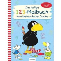 ESSLINGER 33502 RABE SOCKE - Das lustige 1 2 3-Malbuch vom Raben Socke von ESSLINGER