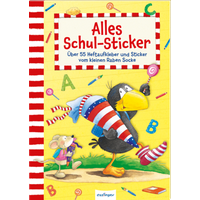 THIENEMANN 500454 Der kleine Rabe Socke Alles Schul-Sticker von ESSLINGER