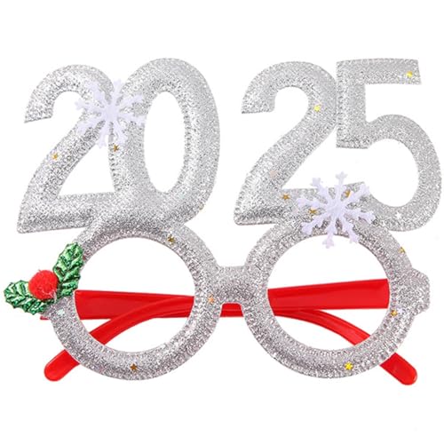 ESTCNK 2025 Brille Neujahr Party Requisiten Cosplay Kostüme Papier Stirnband für Bühne von ESTCNK