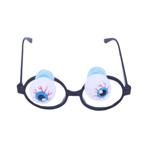 ESTCNK Prank Halloween Brille Kostüm Zubehör Augapfel Brille Cosplay Brille von ESTCNK