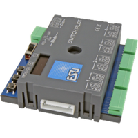 ESU 51830 SwitchPilot 3, 4-fach Magnetartikeldecoder, DCC/MM, OLED, mit RC-Feedback, updatefähig von ESU