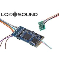 ESU 58410 H0 SPUR 0 LokSound 5 DCC/MM/SX/M4 "Leerdecoder", 8-pin NEM652, mit Lautsprecher 11x15mm von ESU