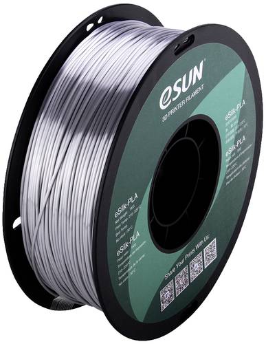 ESUN ePLA-Silk Silver Filament PLA 1.75mm 1kg Silber (metallic) von ESUN