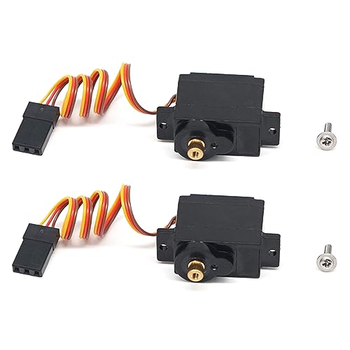 ESUSO 2X Metall Getriebe 5G Servo K989-58 für K969 K979 K989 K999 P929 P939 1/28 A202 A232 1/24 RC Auto Upgrade Teile von ESUSO