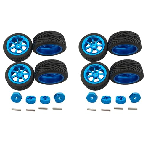 ESUSO 8x RC Rad Reifen mit Sechskantmutter für 1/18 A959-B A979-B A959 A969 A949 A979 K929 Autoteile von ESUSO