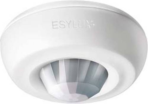 ESYLUX EB10430879 Aufputz Decken-Präsenzmelder 360° Weiß IP40 von ESYLUX